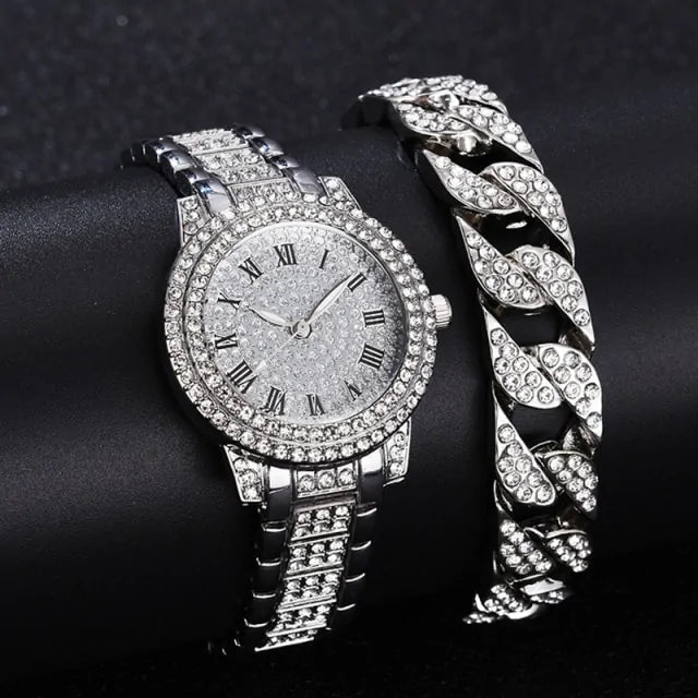 Diamond Crystal jewellery Set