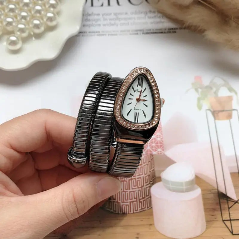 Snake Bangle Watch