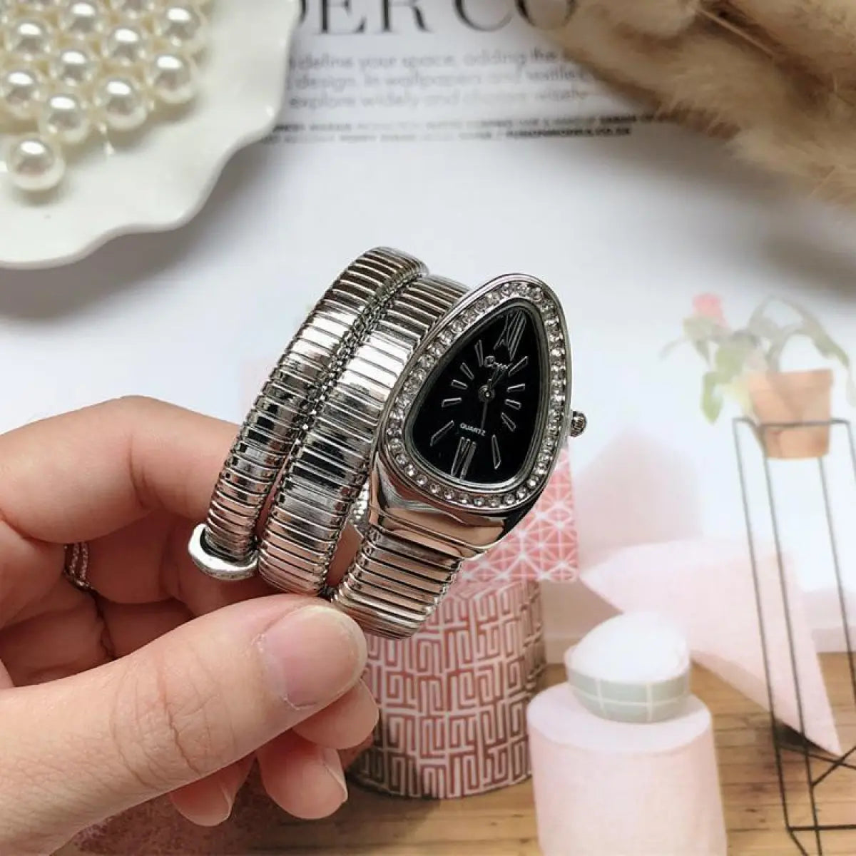 Snake Bangle Watch