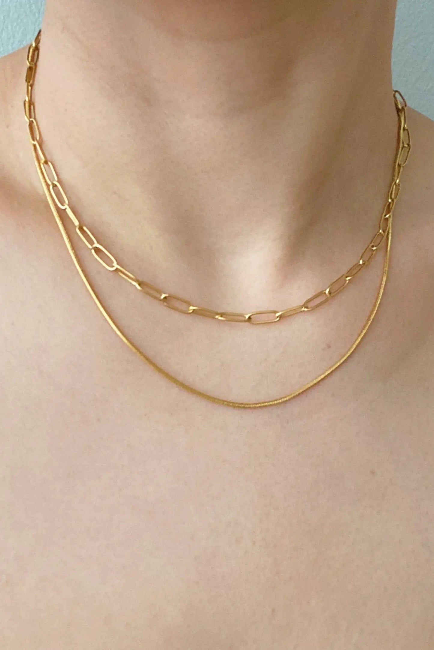 Gold Necklace Set