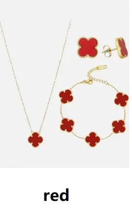 Flower Jewelry Set