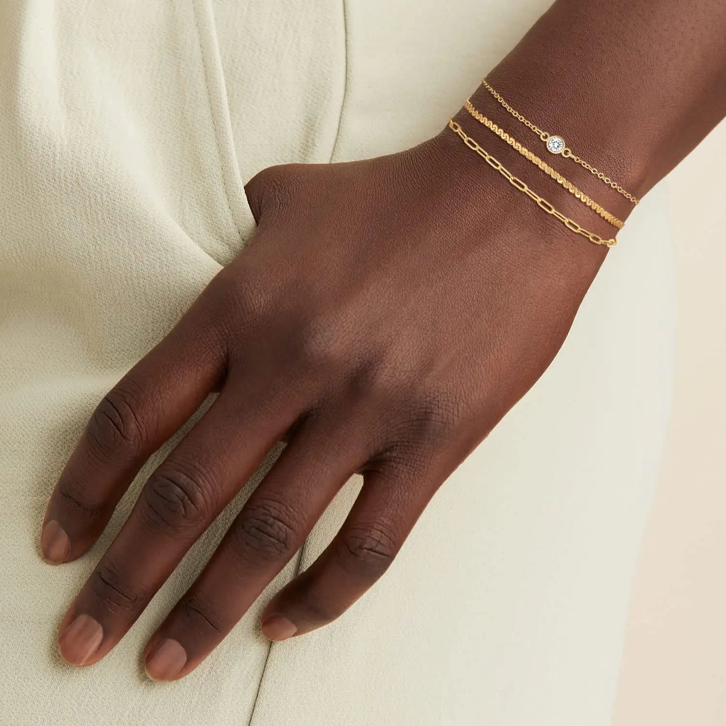 14K Delicate Gold Bracelets