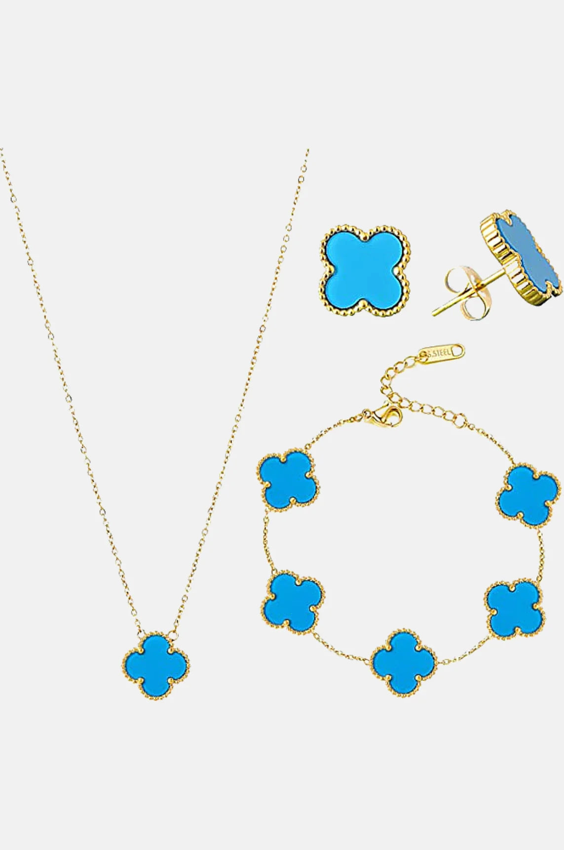 Flower Jewelry Set